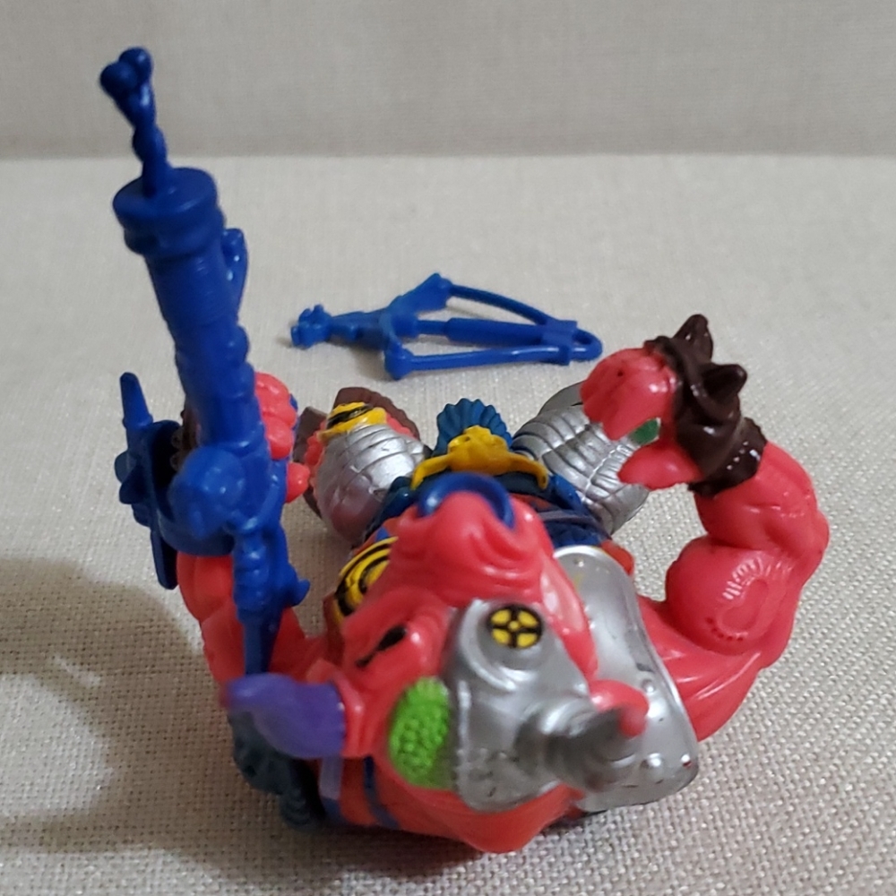 ⭐️VINTAGE⭐️TMNT 1991 Groundchuck with Guns - Picture 10 of 13